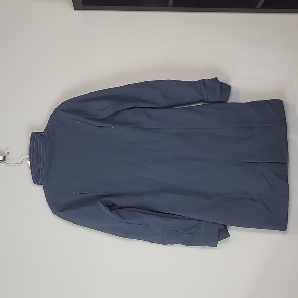 TITLE NINE Gray & Orange Softshell Peacekeeper Trench Coat - Picture 5 of 14